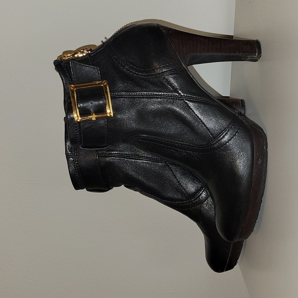 Tory Burch Faux Leather Booties